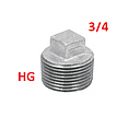 TAPON MACHO DE 3/4 HG ****