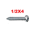 TOAU-1/2X4       TORNILLO AUTOROSCABLE