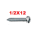 TOAU-1/2X12      TORNILLO AUTOROSCABLE