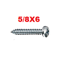 TOAU-5/8X6       TORNILLO AUTOROSCABLE