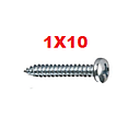 TOAU-1X10          TORNILLO AUTOROSCABLE