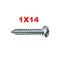 TOAU-1X14          TORNILLO AUTOROSCABLE