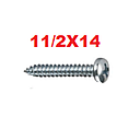 TOAU-11/2X14     TORNILLO AUTOROSCABLE