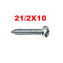 TOAU-21/2X10     TORNILLO AUTOROSCABLE