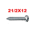 TOAU-21/2X12     TORNILLO AUTOROSCABLE