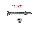 TORNILLO "1 1/2" FIBROCEMENTO CON ALETAS