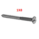 TOMA-1X8         TORNILLO MADERA