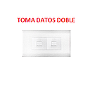 TOMACO DATOS DOBLE BLANCO AQUA MAVIJU