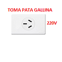 TOMACO 220V PATA DE GALLINA BLANCO AQUA MAVIJU