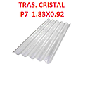 TRASLUCIDO P7 CRISTAL 1.83 X 0.92 MTRS POLICARBONATO