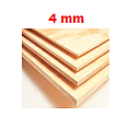 MADERA TRIPLEX DE 4MM  C (2.44X1.22MT)