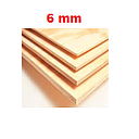 MADERA TRIPLEX DE 6 MM  C (2.44X1.22MT)