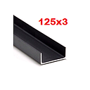 PERFIL CANAL U 125X50X3MM(6MTS)