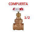 LLAVE COMPUERTA RW 1/2"