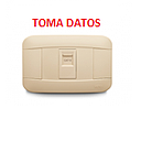 TOMA DATOS  VETO PLATA BEIGE / 1 SERVICIO
