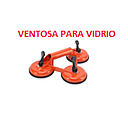 VENTOSA PARA VIDRIO (3 SOPORTES)