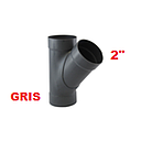 YEE DE 50MM GRIS / PLOMO