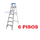 ESCALERA PATA DE GALLO 6 PISOS (1.75MTRS) WADFOW