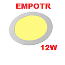PANEL EMPOTR REDONDO LUZ CALIDA 12W MAVIJU (IL040406)