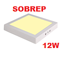 PANEL SOBREP CUADRADO LUZ CALIDA 12W MAVIJU (IL040430)