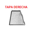 [AGUALLUVIA-065] TAPA DERECHA AGUA LLUVIA "GALVALUMEN"