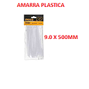 [AMA-070] AMARRAS PLASTICA 500MM(50CM) INGCO / 100 UND (HCT5001)