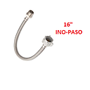 [ANGULAR-030] MANGUERA  INODORO / CONEXION-PASO 16" FV (E275.02.03.0.1 DH)