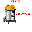 [ASPIRADORA-001] ASPIRADORA 1400W/30L INGCO UVC14301 (1 año garantía fab)