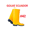 [BOTA42] BOTA CAUCHO GOLIATECUADOR S/F   # 42