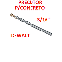 [BROCA-056] BROCA CONCRETO PERCUTOR  DEWALT  5MM ( 3/16 )