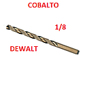 [BROCA-202] BROCA HIERRO-COBALTO DEWALT  HSS 3MM  ( 1/8 )
