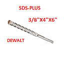 [BROCA-512] BROCA SDS-PLUS DEWALT 10MM ( 3/8 ) ROTOMARTILLO