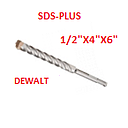 [BROCA-514] BROCA SDS-PLUS DEWALT 12MM ( 1/2 ) ROTOMARTILLO