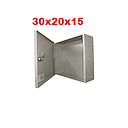 [CAJA-020] GABINETE METALICO 30X20X15 DOBLE FONDO