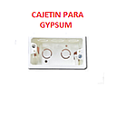 [CAJE-200] CAJETIN RECTANGULAR PARA GYPSUM
