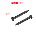 [ACERONEGRO-300] CLAVOS ACERO NEGRO GRUESO 1" X 2.5 MM