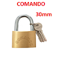 [CANDADO-110] CANDADO   30MM   PLANO COMANDO