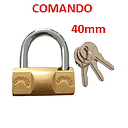 [CANDADO-125] CANDADO   40MM   BARRIL TIPO/VIRO COMANDO