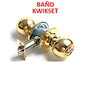 [CERR-026] CERRAD. BAÑO DORADO KWIKSET L170852 POLO