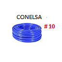 [CF-004] CABLE FLEXIBLE # 10 CONELSA ECON. AZUL - 100 MTS