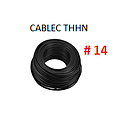 [CF-212] CABLE FLEXIBLE # 14 CABLEC ECON. THHN-FLEX NEGRO -100 MTS
