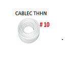 [CFM-011K-10] CABLE FLEXIBLE # 10  BLANCO / AZUL -  10 MTS