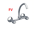 [COCINA-500] MEZCLADORA COCINA PARED CAPRI 8 FV (409/71CR)