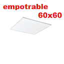[PANEL-400] LAMPARA EMPOTRABLE SYLVANIA 60X60 LUZ BLANCA