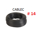 [CS-252] CABLE SOLIDO # 14 ELECTROCABLE NEGRO