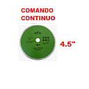 [DD-001] DISCO DIAMANTE 4.5" CONTINUO COMANDO