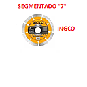 [DD-044] DISCO DIAMANTE "7" SEGMENTADO PROF INGCO (DMD011802)