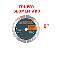 [DD-058] DISCO DIAMANTE 9" SEGMENTADO TRUPER