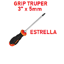 [DESARMADOR-100] DESARMADOR ESTRELLA 3" X 5MM TRUPER GRIP
