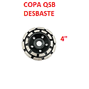 [DP-026] DISCO DESBASTE CONCRETO COPA DIAMANTADA "4"QSB